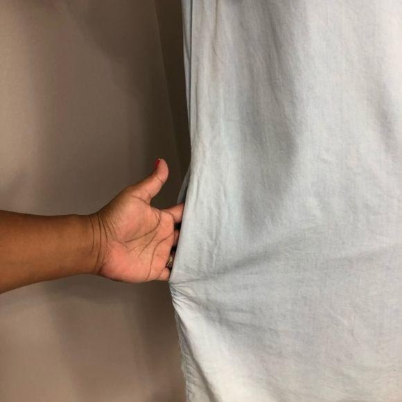 3/$25 Altar’d State Xs chambray off shoulder dress - Picture 3 of 6